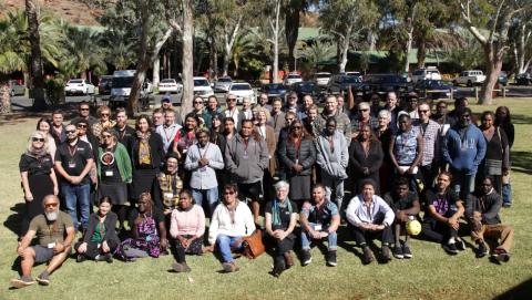 Indigenous Focus Day Mparntwe 2019 - Delegates group shot
